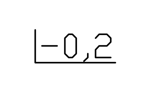 Vorschau des Symbols Allgemein, -0,2, Block EDG_GENERAL_M0_2