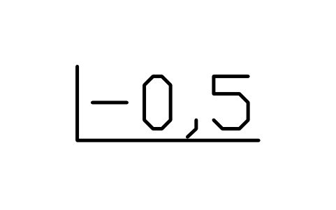 Vorschau des Symbols Allgemein, -0,5, Block EDG_GENERAL_M0_5