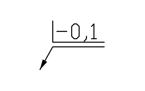 Vorschau des Symbols Abtragung -0,1, Block EDG_MINUS_0_1