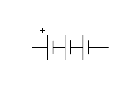 Battery, three cells sembolünün önizlemesi, blok IEEE_BATTERY_3CELL