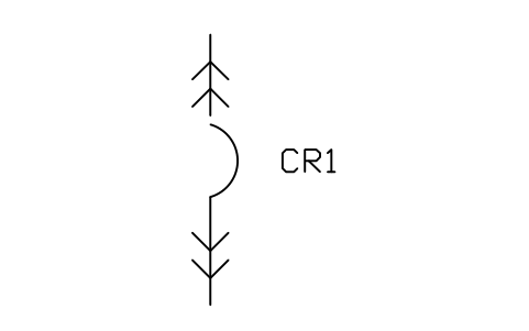 Circuit breaker, drawout type sembolünün önizlemesi, blok IEEE_BREAKER_DRAWOUT
