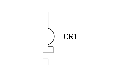 Circuit breaker with thermal overload device sembolünün önizlemesi, blok IEEE_BREAKER_THERMAL