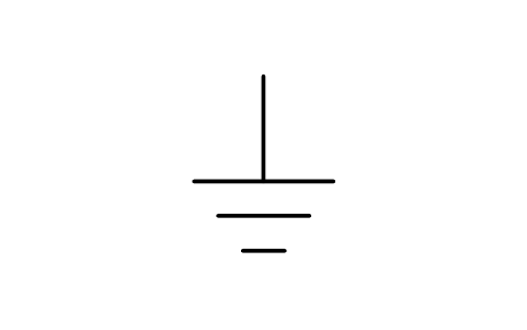 Ground (earth), general sembolünün önizlemesi, blok IEEE_GROUND_EARTH