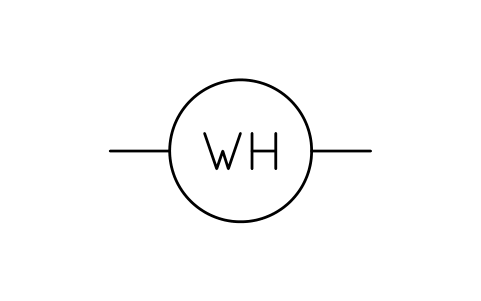 Watthour meter sembolünün önizlemesi, blok IEEE_METER_WH