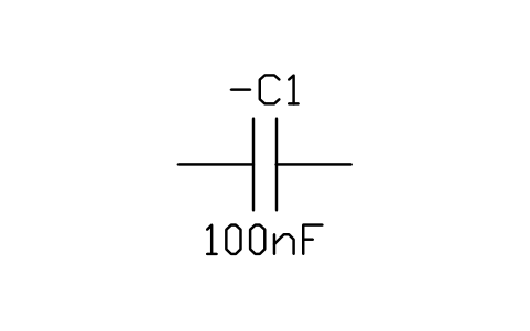 Aperçu du symbole Condensateur, bloc IEC_CAPACITOR