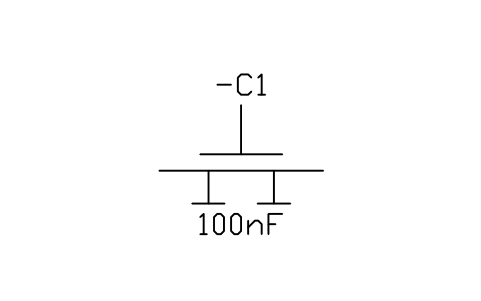 Capacitor, differential sembolünün önizlemesi, blok IEC_CAPACITOR_DIFFERENTIAL