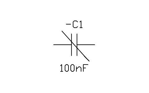 Aperçu du symbole Condensateur ajustable, bloc IEC_CAPACITOR_PRESET