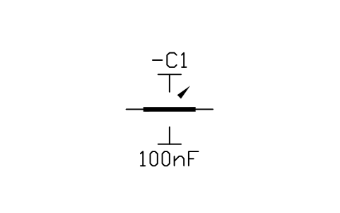 Aperçu du symbole Condensateur à stator divisé, bloc IEC_CAPACITOR_SPLIT