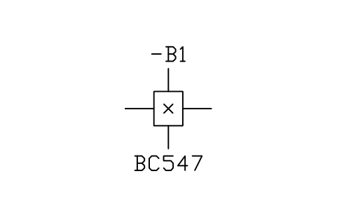 Hall generator, four connections sembolünün önizlemesi, blok IEC_HALL_4
