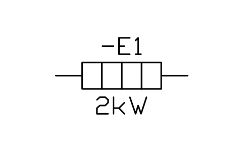 Heating element sembolünün önizlemesi, blok IEC_HEATING_ELEMENT