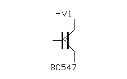 Aperçu du symbole IGBT à appauvrissement, canal P, bloc IEC_IGBT_P_DEPLETION