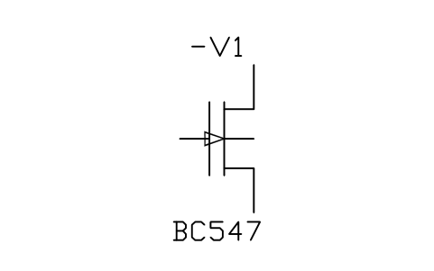 IGFET, depletion, P channel sembolünün önizlemesi, blok IEC_IGFET_DEP_P