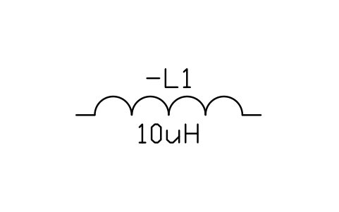 Inductor sembolünün önizlemesi, blok IEC_INDUCTOR