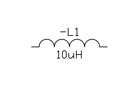 Aperçu du symbole Inductance, bloc IEC_INDUCTOR