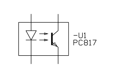 Aperçu du symbole Optocoupleur, bloc IEC_OPTOCOUPLER