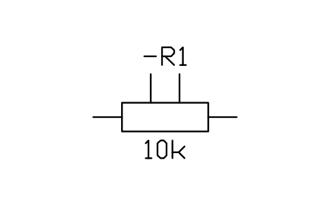 Resistor with taps sembolünün önizlemesi, blok IEC_RESISTOR_TAPPED