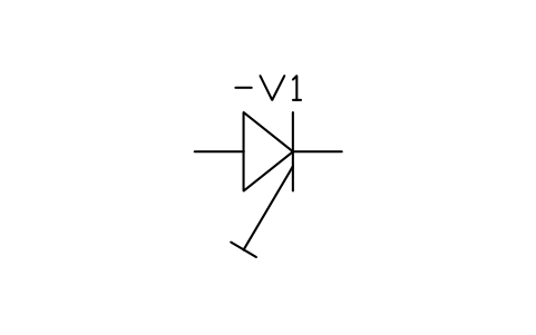 Turn-off thyristor (GTO) sembolünün önizlemesi, blok IEC_THYRISTOR_GTO