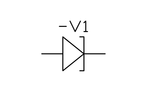 Tunnel diode sembolünün önizlemesi, blok IEC_TUNNEL_DIODE