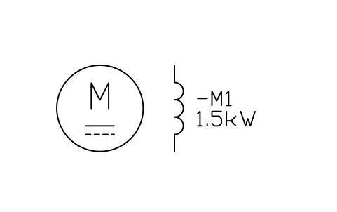 Motor, DC, separate field sembolünün önizlemesi, blok IEC_MOTOR_DC_SEP
