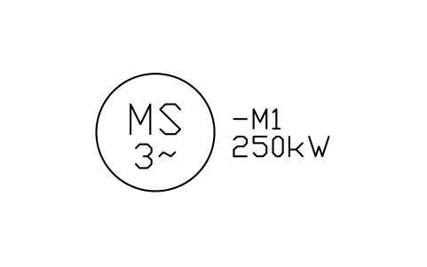 Motor, synchronous sembolünün önizlemesi, blok IEC_MOTOR_SYNC