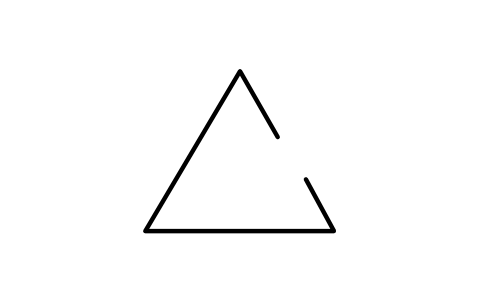 Preview of the Winding, open delta symbol, block IEC_WINDING_OPEN_DELTA