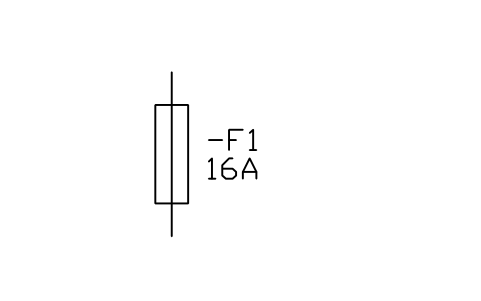 Fuse sembolünün önizlemesi, blok IEC_FUSE