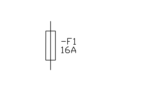 Aperçu du symbole Fusible, bloc IEC_FUSE
