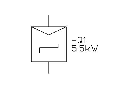 Starter, operating in steps sembolünün önizlemesi, blok IEC_STARTER_STEPS
