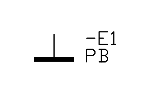 Functional bonding, simplified sembolünün önizlemesi, blok IEC_BONDING_FUNCTIONAL_T