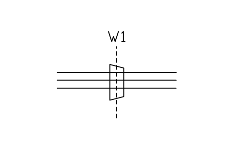 Aperçu du symbole Presse-étoupe de traversée de cloison étanche, bloc IEC_CABLE_GLAND_BULKHEAD