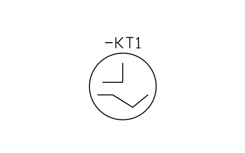 Clock, with contact sembolünün önizlemesi, blok IEC_CLOCK_CONTACT