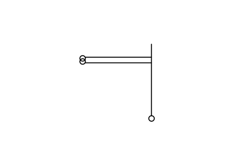 Crossbar selector, four-wire sembolünün önizlemesi, blok IEC_CROSSBAR_FOUR_WIRE