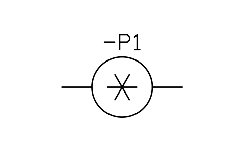 Aperçu du symbole Appareil indicateur, bloc IEC_INSTRUMENT
