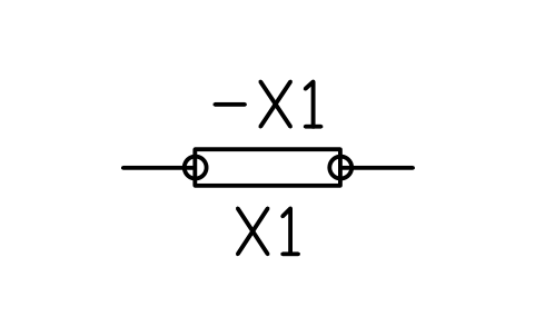 Connecting link, closed, test sembolünün önizlemesi, blok IEC_LINK_CLOSED_TEST