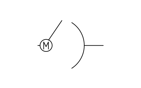 Aperçu du symbole Sélecteur motorisé, avec retour au repos, bloc IEC_SELECTOR_MOTOR_HOMING