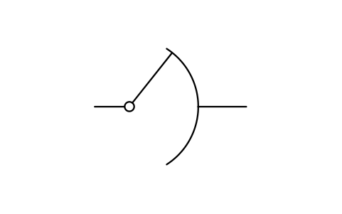 Single-motion selector, non-homing sembolünün önizlemesi, blok IEC_SELECTOR_SINGLE