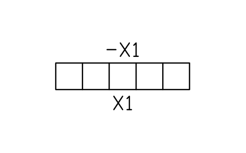 Aperçu du symbole Bornier, bloc IEC_TERMINAL_STRIP