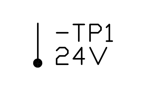 Test point indicator sembolünün önizlemesi, blok IEC_TEST_POINT
