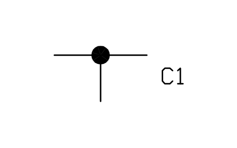 T-connection, form 2 sembolünün önizlemesi, blok IEC_T_CONNECTION_DOT