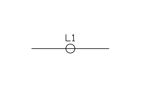 Aperçu du symbole Ligne aérienne, bloc IEC_LINE_OVERHEAD