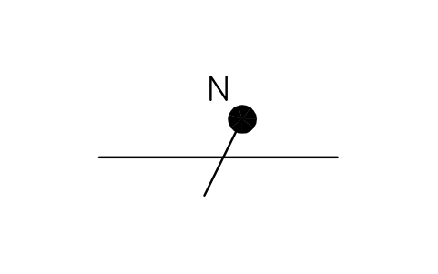 Neutral conductor sembolünün önizlemesi, blok IEC_NEUTRAL_CONDUCTOR