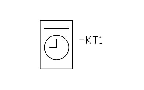 Time clock, time recorder sembolünün önizlemesi, blok IEC_TIME_CLOCK