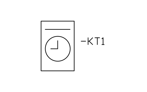 Aperçu du symbole Horloge de pointage, bloc IEC_TIME_CLOCK