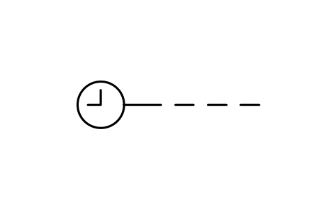 Aperçu du symbole Commande par horloge électrique, bloc IEC_ACT_CLOCK