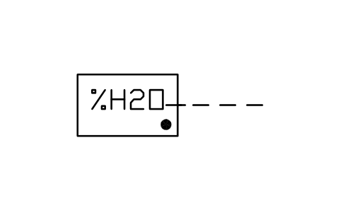 Actuator, relative humidity sembolünün önizlemesi, blok IEC_ACT_HUMIDITY