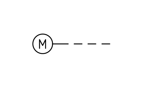 Actuator, electric motor sembolünün önizlemesi, blok IEC_ACT_MOTOR