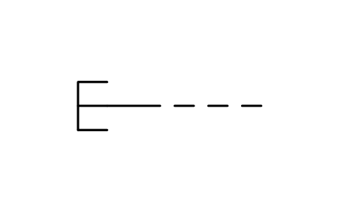 Actuator, operated by pushing sembolünün önizlemesi, blok IEC_ACT_PUSH
