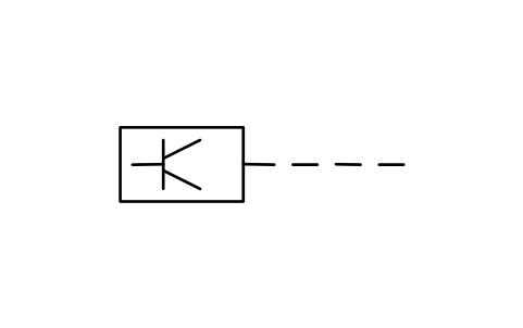 조작부, 반도체식 심볼 미리보기, 블록 IEC_ACT_SEMICONDUCTOR