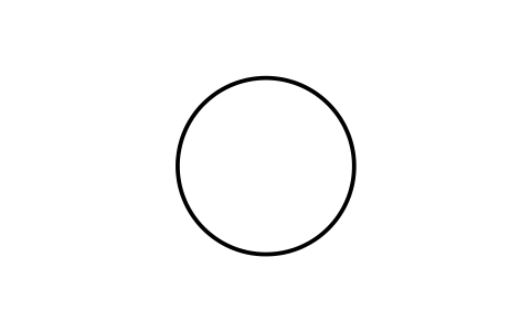 Object, form 3 sembolünün önizlemesi, blok IEC_OBJECT_CIRCLE