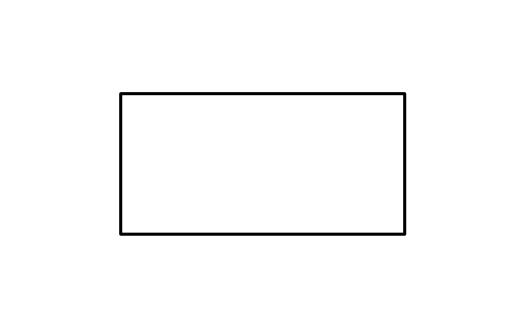 Object, form 2 sembolünün önizlemesi, blok IEC_OBJECT_RECTANGLE